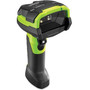 Zebra DS3678-HP Handheld Barcode Scanner Kit - Wireless Connectivity - 1D, 2D - Imager - Bluetooth - Industrial Green (Fleet Network)