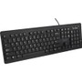 V7 Washable Antimicrobial Keyboard & Mouse Combo - USB Cable - English (US) - Black - USB Cable Mouse - Optical - Black - Compatible (CKU700US)