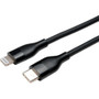 V7 USB-C Male to Lightning Male Cable USB 2.0 480 Mbps 3A 1m/3.3ft Black - 3.3 ft Lightning/USB-C Data Transfer Cable for iPod, iPad - (V7USBCLGT-1M)