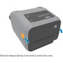 Zebra ZD421c Desktop Thermal Transfer Printer - Monochrome - Label/Receipt Print - USB - USB Host - Bluetooth - Near Field (NFC) - US (ZD4A043-C01W01EZ)