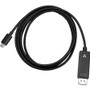 V7 USB-C Male to DisplayPort 1.4 Male 32.4 Gbps 8K/4K UHD - 6.6 ft DisplayPort/USB-C A/V Cable for Audio/Video Device, Monitor, Tablet (Fleet Network)