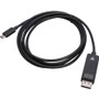 V7 USB-C Male to DisplayPort 1.4 Male 32.4 Gbps 8K/4K UHD - 6.6 ft DisplayPort/USB-C A/V Cable for Audio/Video Device, Monitor, Tablet (V7USBCDP14-2M)