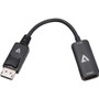 V7 DisplayPort 1.4 Male to HDMI 2.0 Female Adapter 4K UHD Black - DisplayPort/HDMI A/V Cable for Audio/Video Device, Monitor, Desktop (V7DPHDMIACTV)