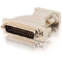 C2G Serial Adapter - 1 Pack - 1 x 9-pin DB-9 Serial Female - 1 x 25-pin DB-25 Serial Male - Beige (Fleet Network)