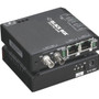 Black Box Fast Ethernet Extreme Temperature Switch - (2) 10/100-Mbps Copper RJ45, (1) 100-Mbps Multimode Fiber, 1300nm, 2km, ST, 24V - (LBH100A-PD-ST-24)