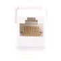 C2G RJ45 Keystone Modular Insert Coupler - 1 x 8-pin RJ-45 Female - White (03677)