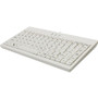 Adesso EasyTouch AKB-110W Mini Keyboard - USB, PS/2 - 87 Keys - White (AKB-110W)