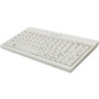 Adesso AKB-110W EasyTouch Mini Keyboard - 87 Keys - Membrane - USB/PS/2 - White