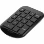 Targus Wireless Stow & Go Numeric Keypad - Wireless Connectivity - 33 ft (10058.40 mm) - USB Interface - Black, Gray (AKP11US)