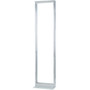 Ortronics Q Rack Frame - For Networking - 45U Rack Height x 19" (482.60 mm) Rack Width - Floor Standing Open Frame - 2 Post - Black - (Fleet Network)