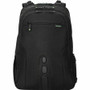 Targus EcoSmart TBB019US Carrying Case (Backpack) for 17" Notebook - Black, Green - Bump Resistant, Drop Resistant - Polyester Body - (Fleet Network)