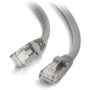 C2G 12ft Cat6 Snagless Unshielded (UTP) Ethernet Network Patch Cable - Gray - 12 ft Category 6 Network Cable for Network Device - End: (03970)