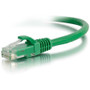 C2G 20ft Cat6 Snagless Unshielded (UTP) Ethernet Patch Cable - Green - 20 ft Category 6 Network Cable for Network Device - First End: (Fleet Network)