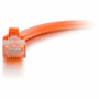 C2G 2ft Cat6 Snagless Unshielded (UTP) Ethernet Patch Cable - Orange - 2 ft Category 6 Network Cable for Network Device - First End: 1 (04016)