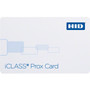 HID iCLASS Prox Card - Printable - Smart Card - 3.38" (85.73 mm) x 2.13" (54.03 mm) Length - White - Polyethylene Terephthalate (PET), (Fleet Network)