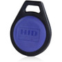 HID iCLASS SE Key II - x 1.54" (39 mm) Length - Blue, Black - Acrylonitrile Butadiene Styrene (ABS), Thermoplastic Elastomer (TPE) (Fleet Network)