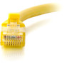 C2G 6in Cat6 Snagless Unshielded (UTP) Ethernet Patch Cable - Yellow - 6" Category 6 Network Cable for Network Device - First End: 1 x (Fleet Network)