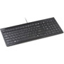 Kensington Slim Type Wired Keyboard - Cable Connectivity - USB Interface Volume Up Volume Down Sleep Mute Hot Keys - Desktop - OS K72357USA