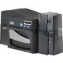 HID DTC4500E Double Sided Desktop Dye Sublimation/Thermal Transfer Printer - Color - Card Print - Ethernet - USB - 2.11" Print Width - (Fleet Network)