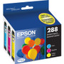 Epson DURABrite Ultra T288 Original Inkjet Ink Cartridge - Cyan, Magenta, Yellow - 3 / Pack - 165 Pages (Fleet Network)