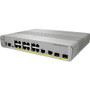 Cisco 2960CX-8PC-L Layer 3 Switch - 10 Ports - Manageable - Gigabit Ethernet - 10/100/1000Base-T, 1000Base-X - Refurbished - 3 Layer - (Fleet Network)