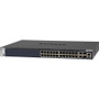 Netgear M4300 24x1G Stackable Managed Switch with 2x10GBASE-T and 2xSFP+ - 26 Ports - Manageable - Gigabit Ethernet, 10 Gigabit - - 3 (GSM4328S-100NES)