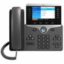 Cisco 8861 IP Phone - Refurbished - Corded - Corded/Cordless - Bluetooth, Wi-Fi - Wall Mountable, Desktop, Tabletop - Charcoal Black - (Fleet Network)