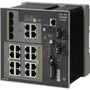 Cisco IE-4000-8T4G-E Layer 3 Switch - 12 Ports - Manageable - Gigabit Ethernet Fast Ethernet - 101001000Base-T 100Base-X - - 3 - IE-4000-8T4G-E-RF