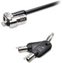 Kensington MicroSaver 20 Keyed Laptop Lock - Master Keyed On Demand - Master Keyed Lock - Carbon Steel - 6 ft - For Notebook K64434WW