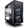 Fractal Design Focus G Computer Case with Side Window - Mid-tower - Black - 5 x Bay - 2 x 472 120 mm x Fans Installed - ATX ITX FD-CA-FOCUS-BK-W