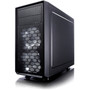 Fractal Design Focus G Computer Case with Side Window - Mid-tower - Black - 5 x Bay - 2 x 472 120 mm x Fans Installed - ATX ITX FD-CA-FOCUS-BK-W