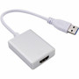 Axiom USB-A 3.0 Male to HDMI Female Adapter - 1 x USB 3.0 Type C - Male - 1 x HDMI 1.3 Digital Audio/Video - Female - White (Fleet Network)