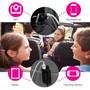 Aluratek 4-Port USB Car Charger with Extended Charging Ports - 12 V DC Input - 5 V DC240 A Output AUCC04F