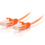 C2G 3ft Cat6 Slim Snagless Unshielded (UTP) Ethernet Cable - Orange - 3 ft Category 6 Network Cable for Network Device - First End: 1 (Fleet Network)