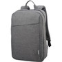 Lenovo B210 Carrying Case Backpack for 156 Notebook - Gray - Water Resistant Interior - Polyester Body - Shoulder Strap Handle - GX40Q17227