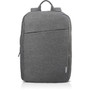 Lenovo B210 Carrying Case Backpack for 156 Notebook - Gray - Water Resistant Interior - Polyester Body - Shoulder Strap Handle - GX40Q17227