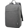Lenovo B210 Carrying Case Backpack for 156 Notebook - Gray - Water Resistant Interior - Polyester Body - Shoulder Strap Handle - GX40Q17227