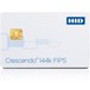 HID Crescendo 144K FIPS MIFARE DESFire EV1 8K Prox - Proximity Card - 100 - White - Plastic (Fleet Network)