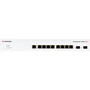 Fortinet FortiSwitch 108E-FPOE Ethernet Switch - 8 Ports - Manageable - 2 Layer Supported - Modular - 2 SFP Slots - Twisted Pair - 1U FS-108E-FPOE
