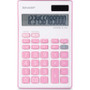 Sharp 12-Digit Desktop Calculator - Dual Power, Auto Power Off, Built-in Memory - 12 Digits - Battery/Solar Powered - 1" x 3.8" x 6.1" (Fleet Network)