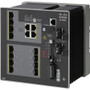 Cisco IE-4000-8GS4G-E Ethernet Switch - 4 Ports - Manageable - Gigabit Ethernet - 1000Base-T, 1000Base-X - Refurbished - 3 Layer - 8 - (Fleet Network)