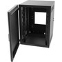 Ortronics 18RU Swing-Out Wall-Mount Cabinet Perforated Door - For LAN Switch Patch Panel - 18U Rack Height2350 59690 mm Rack - SWM18RUPD-26-26