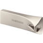Samsung USB 3.1 Flash Drive BAR Plus 128GB Champagne Silver - 128 GB - USB 3.1 - Champagne Silver - 5 Year Warranty (Fleet Network)