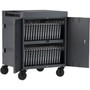 Bretford CUBE Cart - 2 Shelf - 4 Casters - 5 127 mm Caster Size - Steel - 30 Width x 265 Depth x 375 Height - Mustard - For 36 TVC36PAC-MUS