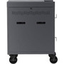 Bretford CUBE Cart - 2 Shelf - 4 Casters - 5 127 mm Caster Size - Steel - 30 Width x 265 Depth x 375 Height - Orchid - For 36 TVC36PAC-ORC