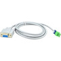 Black Box RS-232 DB9 to Phoenix Adapter Cable - 135 m - 44 ft DB-9Phoenix Data Transfer Cable for Switcher Wallplate Receiver - AVS-CBL-RS232