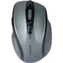 Kensington Pro Fit Wireless Mid-Size Mouse - Optical - Wireless - Radio Frequency - Gray - USB - 1600 dpi - Scroll Wheel - Medium Size (K72423AMA)