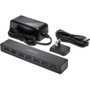 Kensington USB 30 7 Port Hub with Charging - USB - External - 7 USB Ports - 7 USB 30 Ports - PC Mac K39123AM