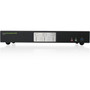IOGEAR 2-Port 4K Dual View DisplayPort KVMP with USB 30 Hub and Audio TAA - 2 Computers - 1 Local Users - 4096 x 2160 - 5 x USB GCS1942