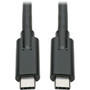 Tripp Lite Thunderbolt 3 Data Transfer Cable - 6 ft Thunderbolt 3 Data Transfer Cable for Smartphone Chromebook Ultrabook Hard Wall U420-006-5A